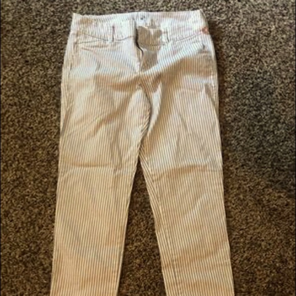 Size 2 striped pants!